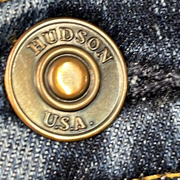 HUDSON Barbara High-Waisted Super Skinny Ankle Stretch Denim Jean Daze Wash  31 - Picture 7 of 16
